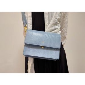 NWT JW PEI Lizard-Embossed Vegan Leather Cross Body Bag